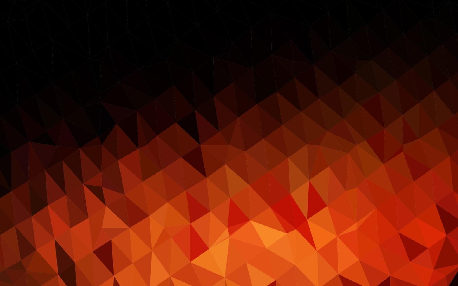 Dark Red vector blurry triangle texture.