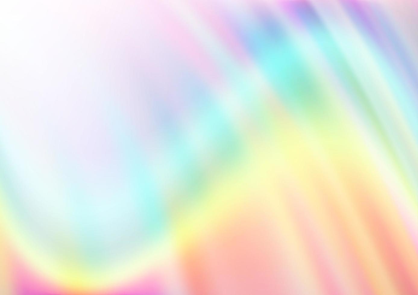 Light Multicolor, Rainbow vector background with bent ribbons.