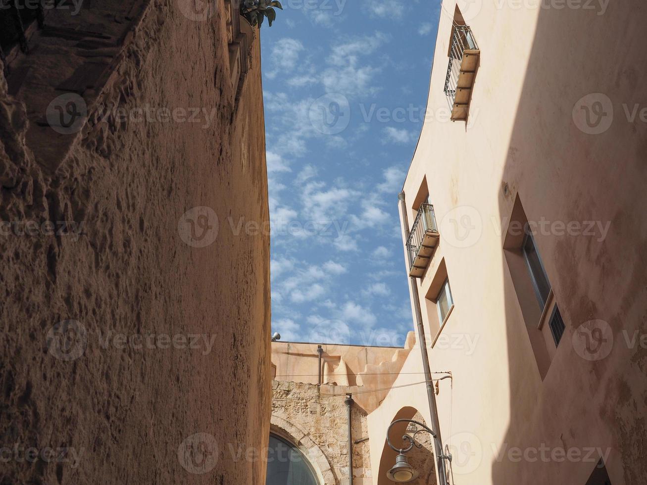 casteddu que significa barrio del castillo en cagliari foto