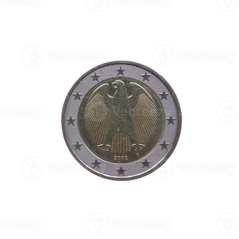 Coin isolated over white photo