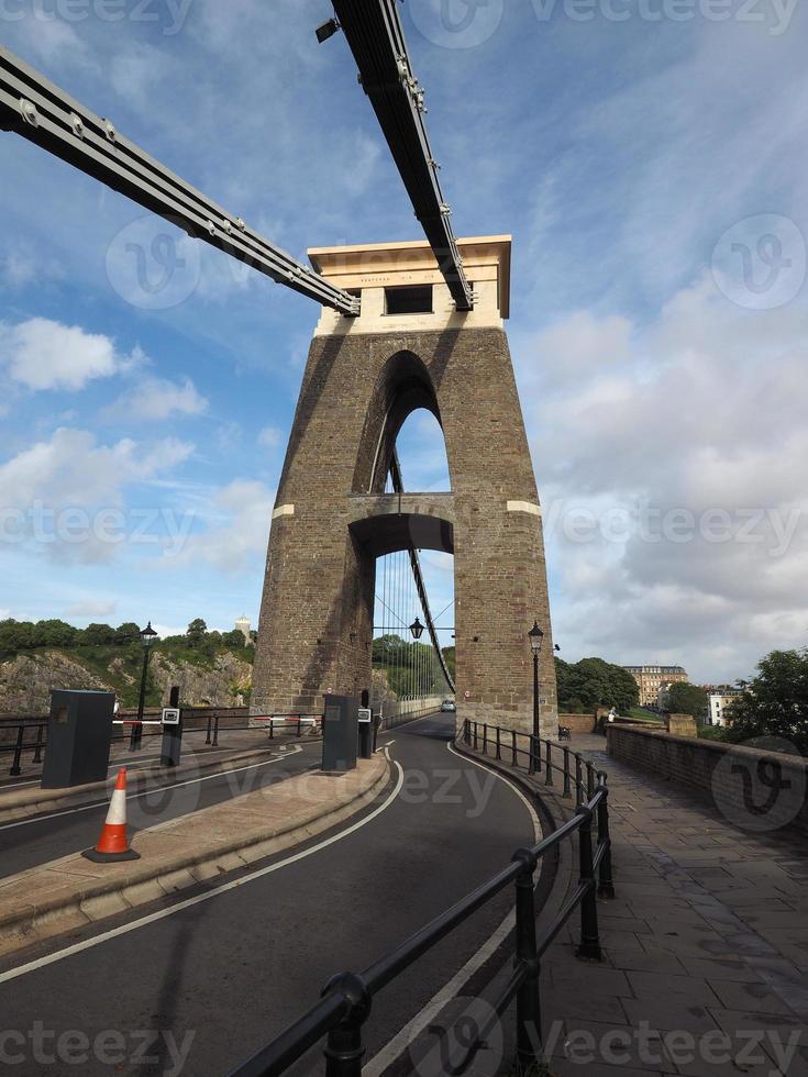 Clifton Suspension Bridge in Bristol photo