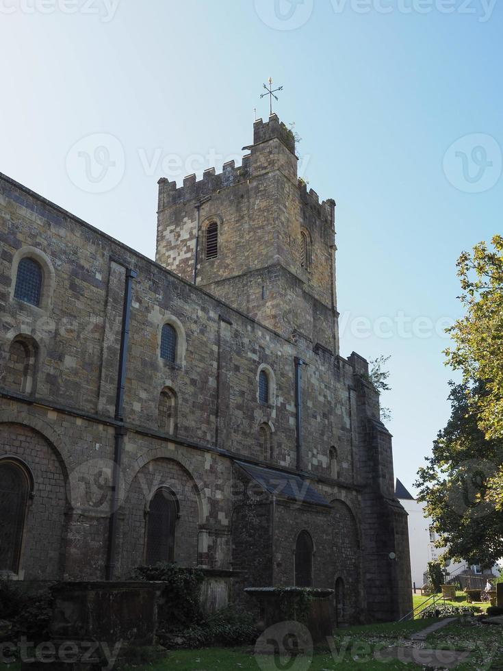 iglesia de santa maría en chepstow foto