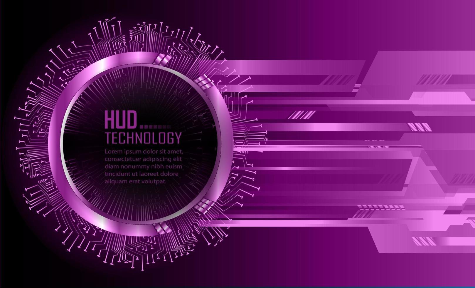 text cyber circuit future technology concept background vector