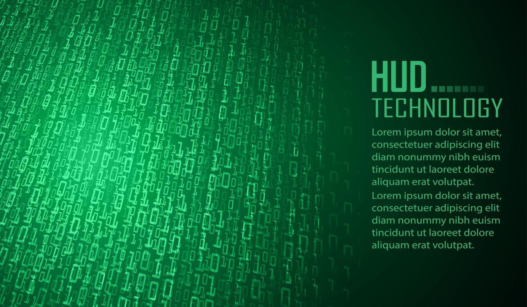 text cyber circuit future technology concept background vector