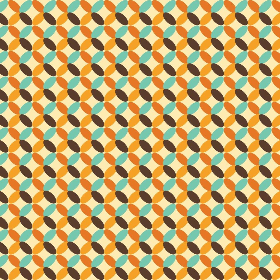 vintage geometric pattern cool colors free vector