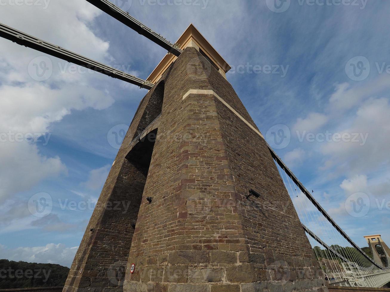 Puente colgante de Clifton en Bristol foto