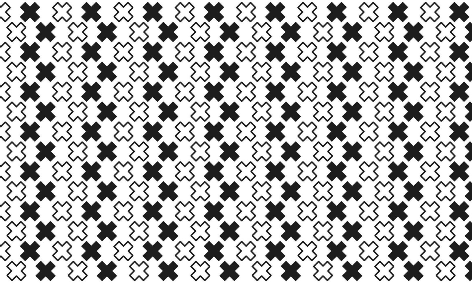 Cruz en blanco y negro de fondo transparente vector