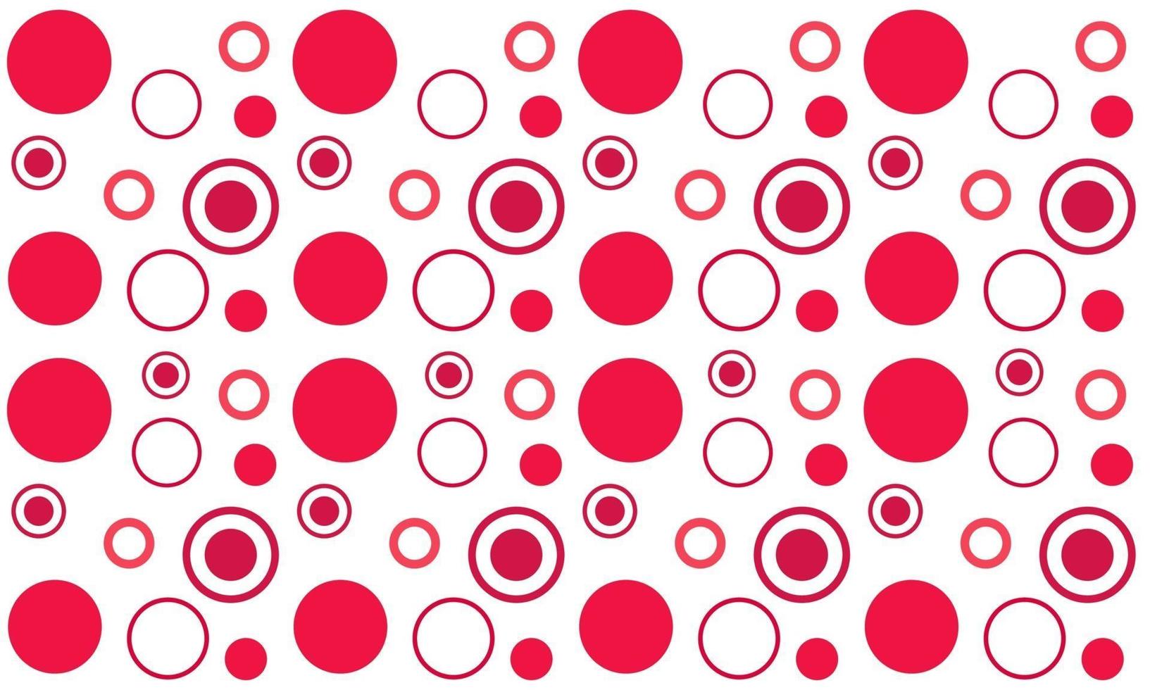 Beautiful Circle Seamless Pattern Background vector