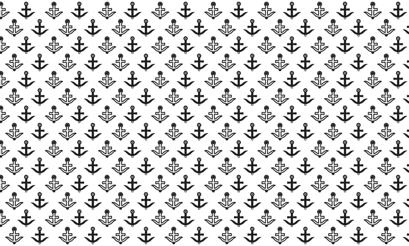 Beautiful Anchor Seamless Pattern Background vector