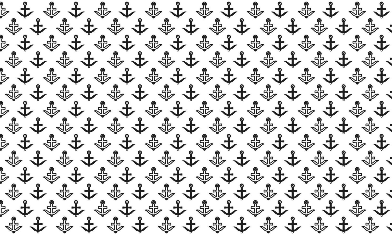 Beautiful Anchor Seamless Pattern Background vector