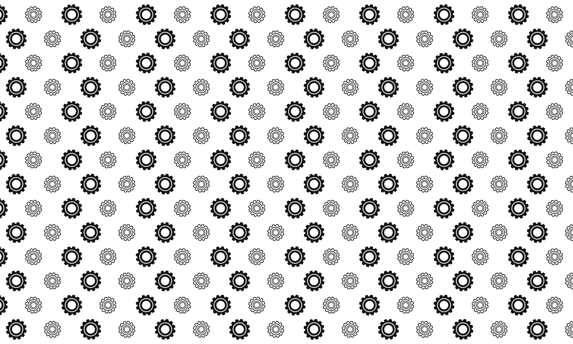 Black and White Gears Seamless Pattern 3218483 Vector Art at Vecteezy
