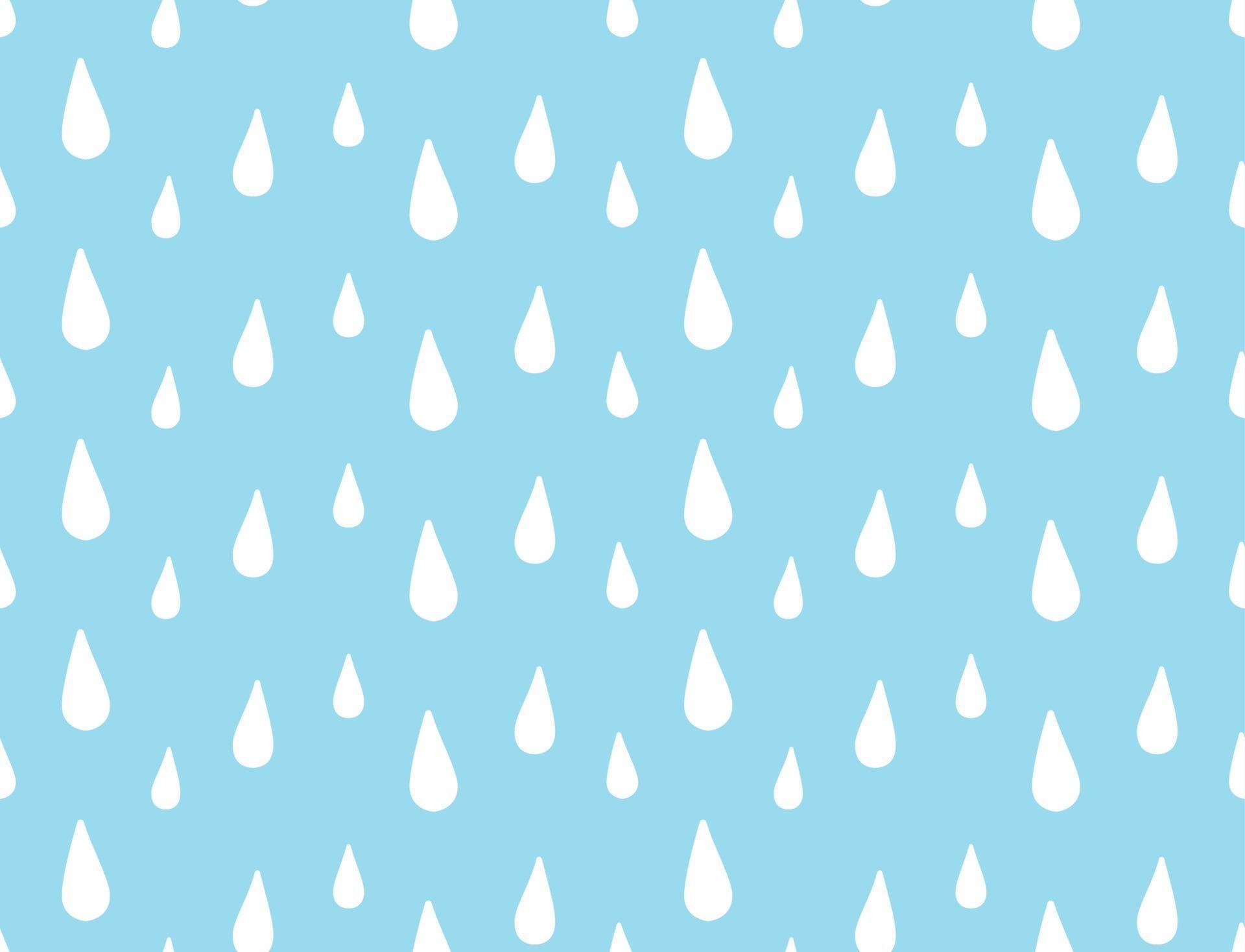 Raindrop seamless pattern. Rainy background. Weather wallpaper. 3218668