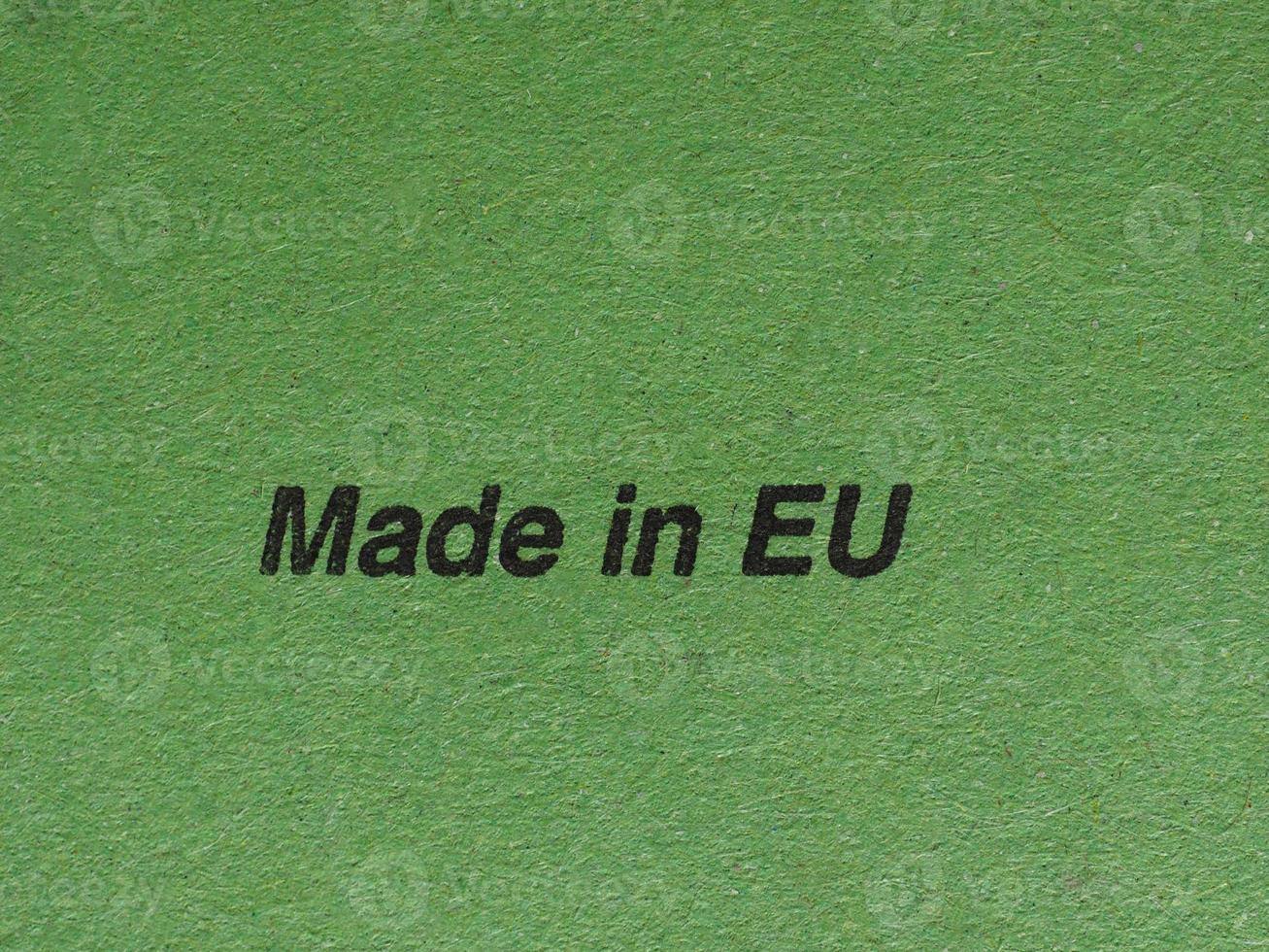 Made in EU photo