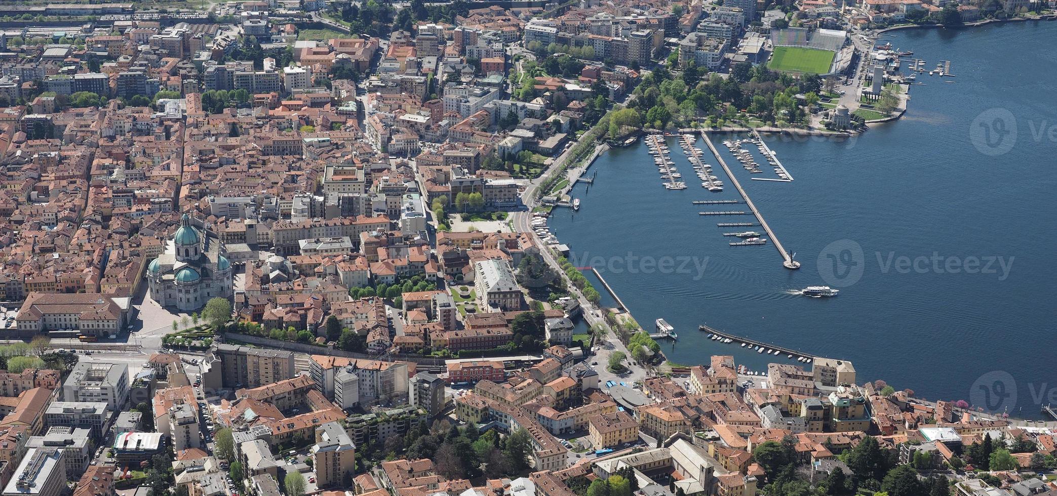 vista aérea de como foto