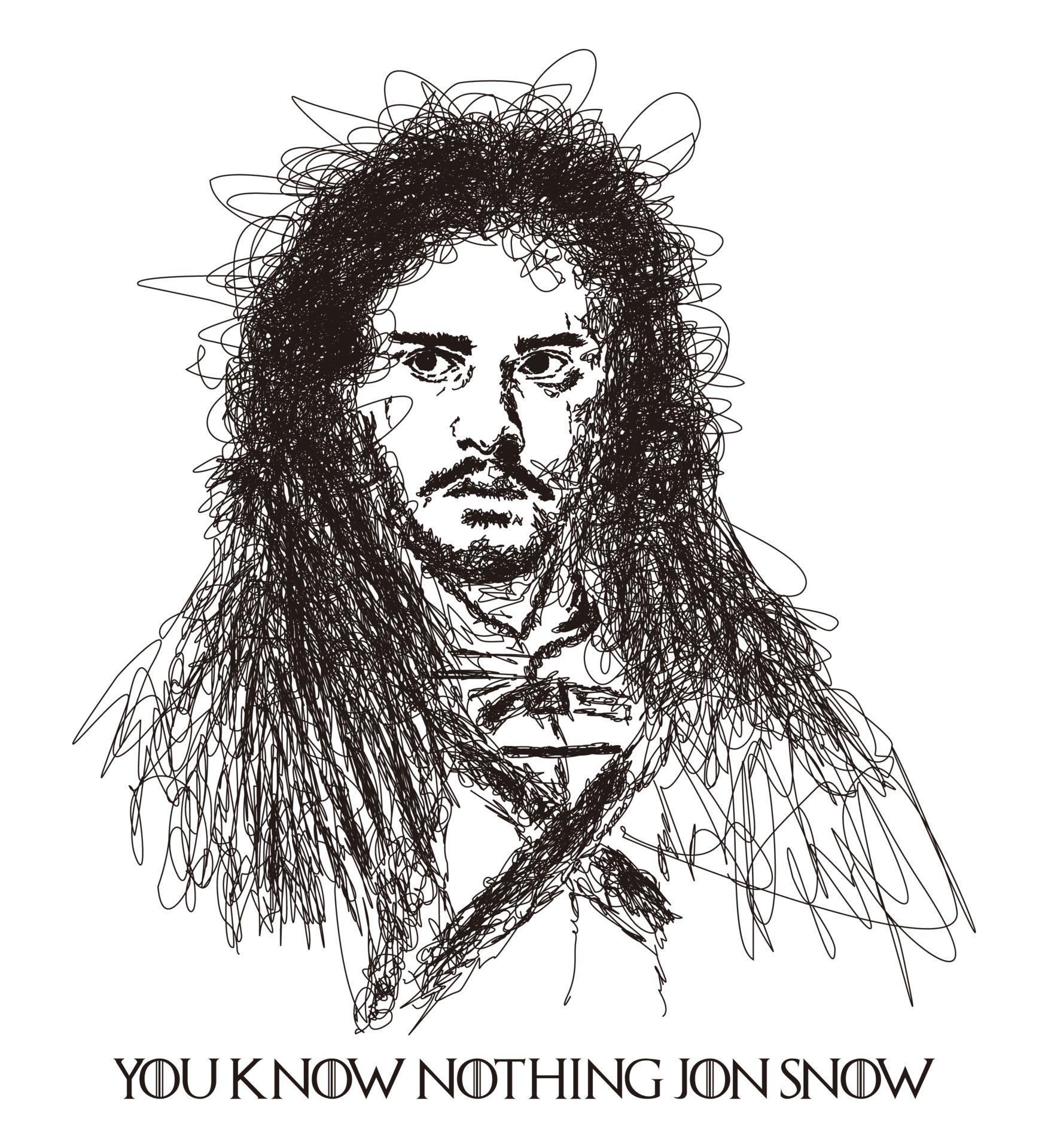 Game of thrones actress scribble art pictures 3219065 Vector Art at Vecteezy