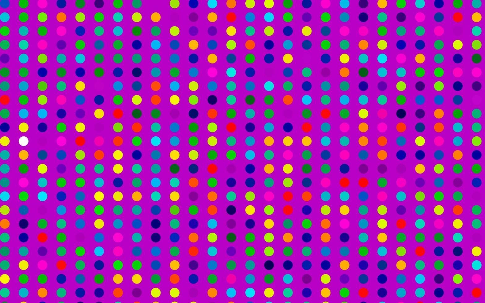 Light Multicolor, Rainbow vector template with circles.