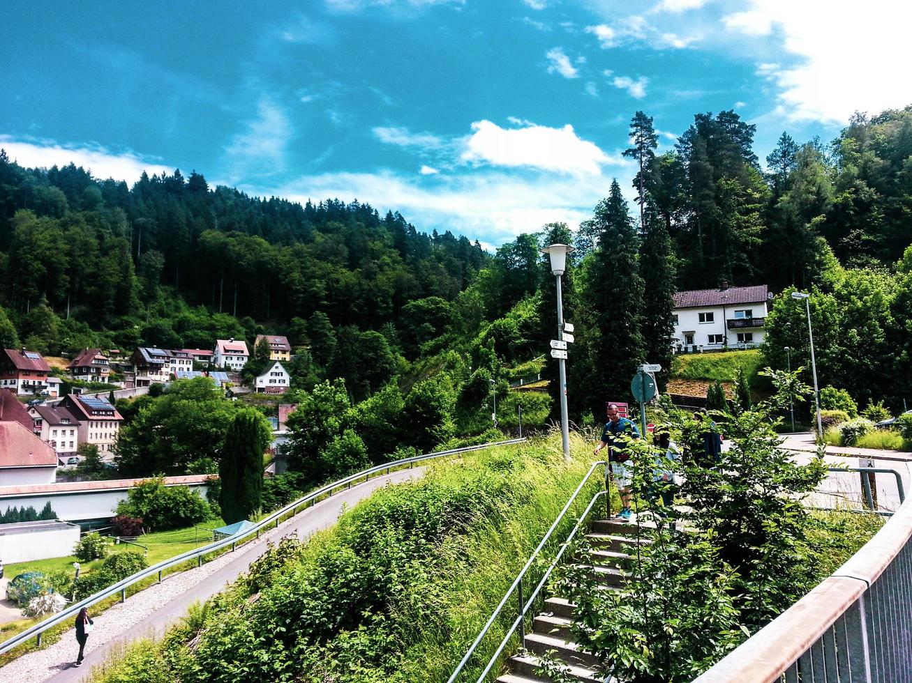 Paisaje urbano de Trier, Alemania, Europa foto