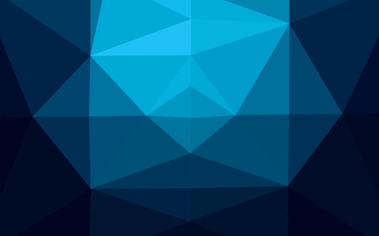 Light BLUE vector polygonal template.