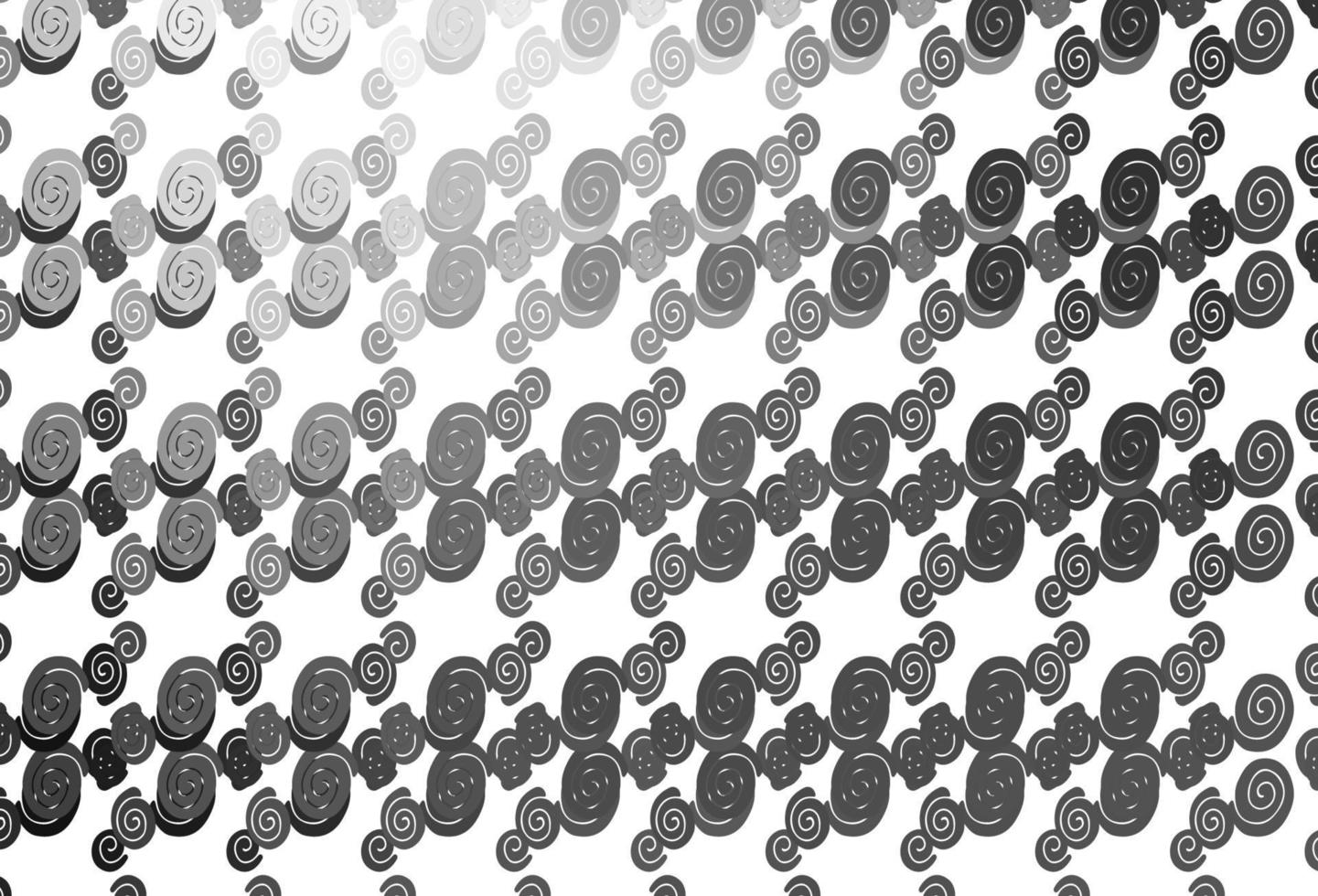 Light Silver, Gray vector template with lava shapes.