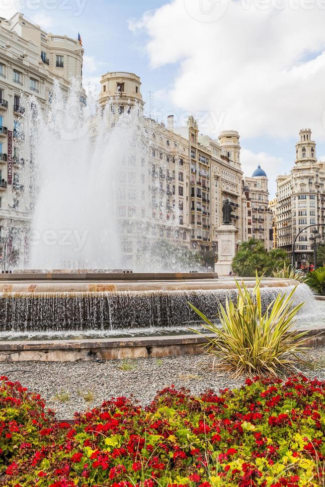 centro de la ciudad de valencia, españa foto