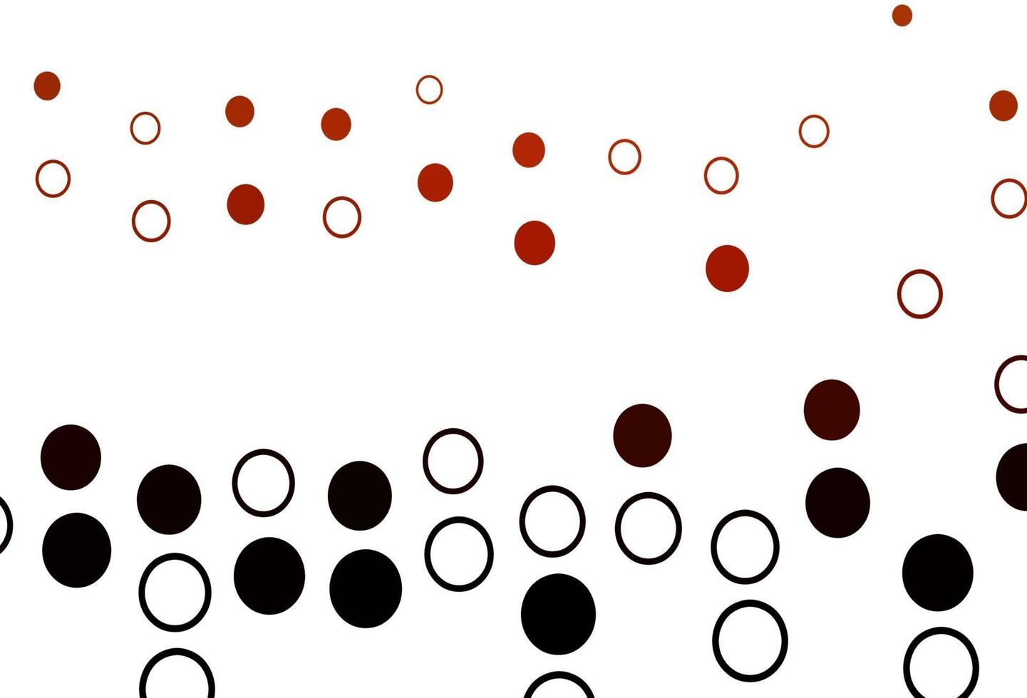 Light Red vector backdrop with dots.