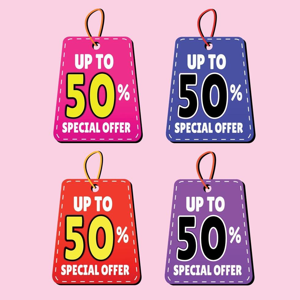 Special Offer Banner Design vector