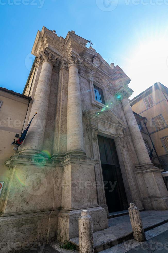 iglesia de san giorgio en siena foto