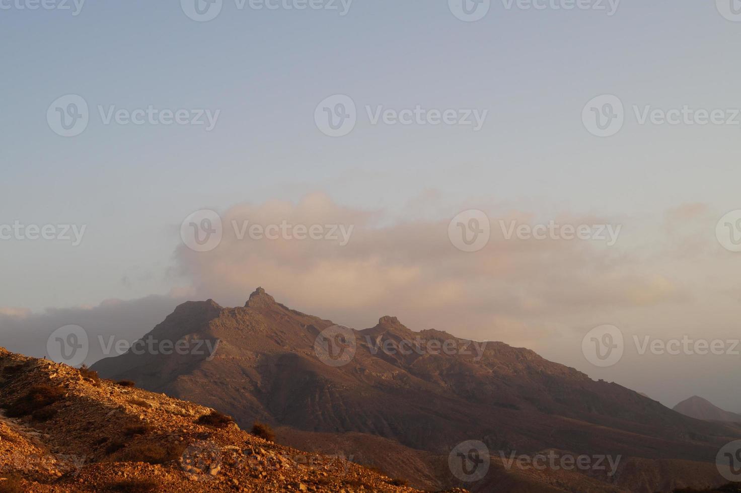 montana cardon - fuerteventura españa foto