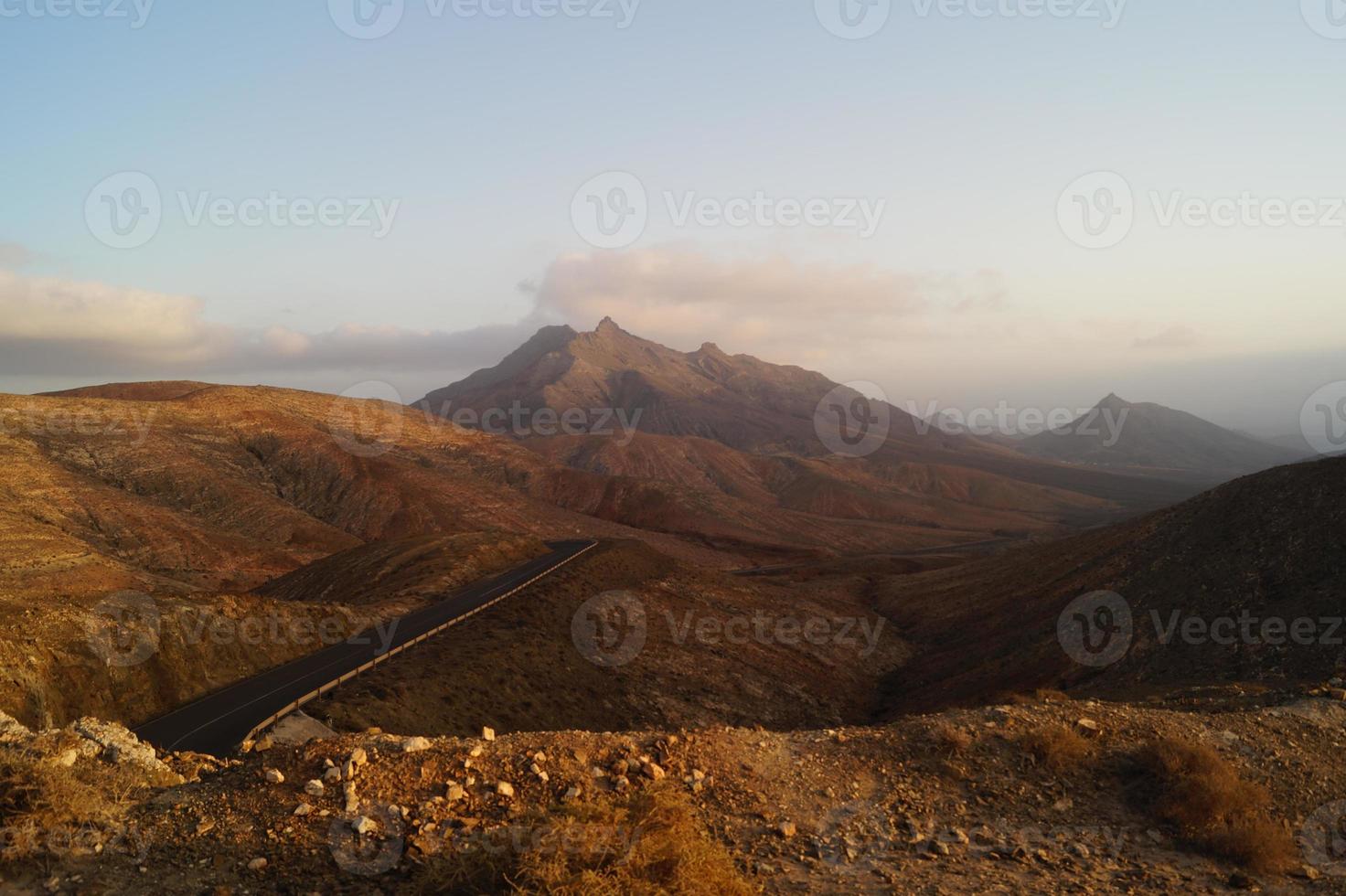 montana cardon - fuerteventura españa foto