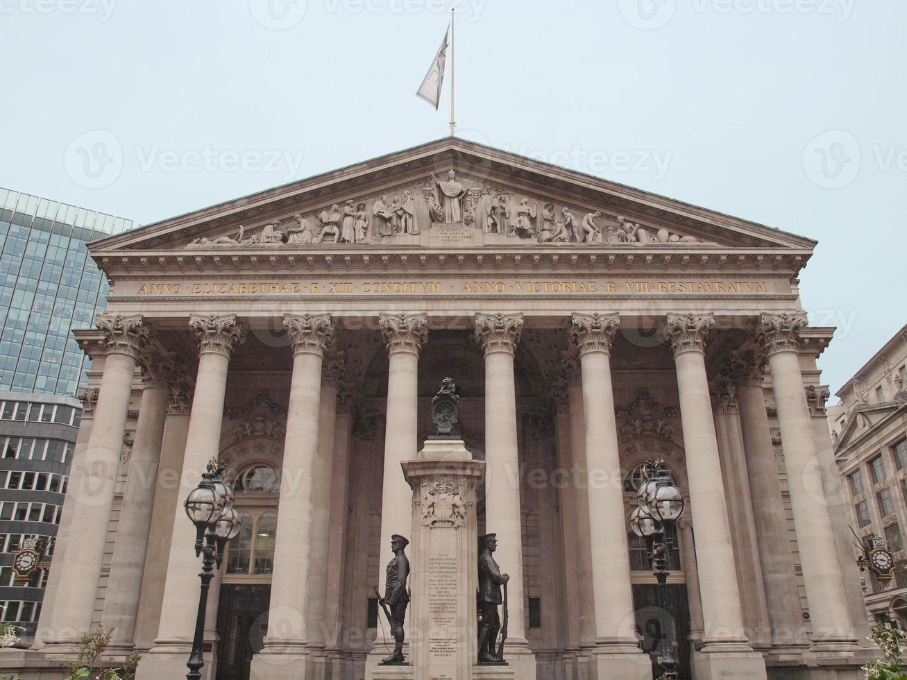 Royal Stock Exchange, London photo