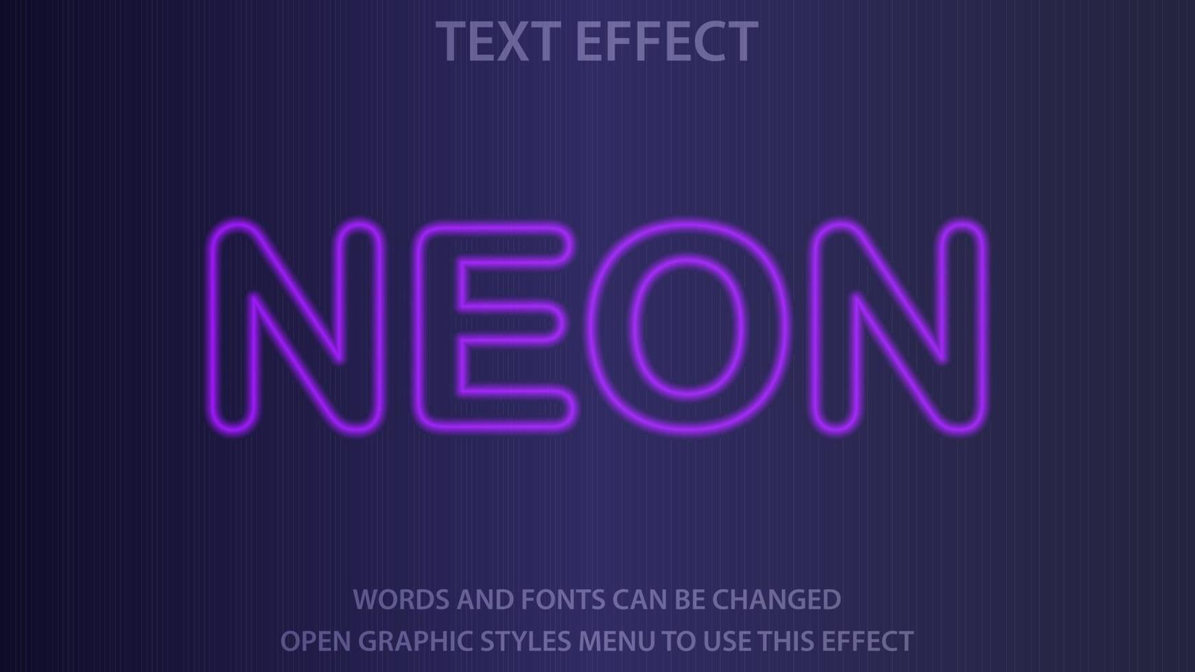 neon style white colorful effect template with 3d bold style vector
