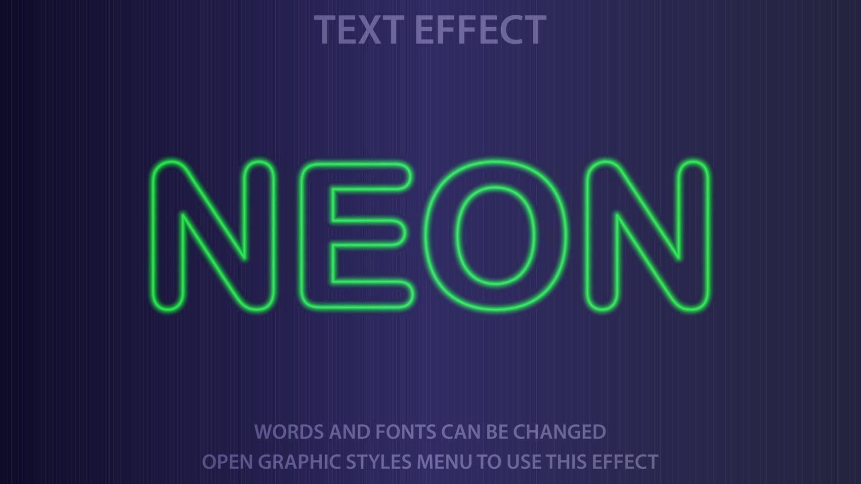 neon style white colorful effect template with 3d bold style vector