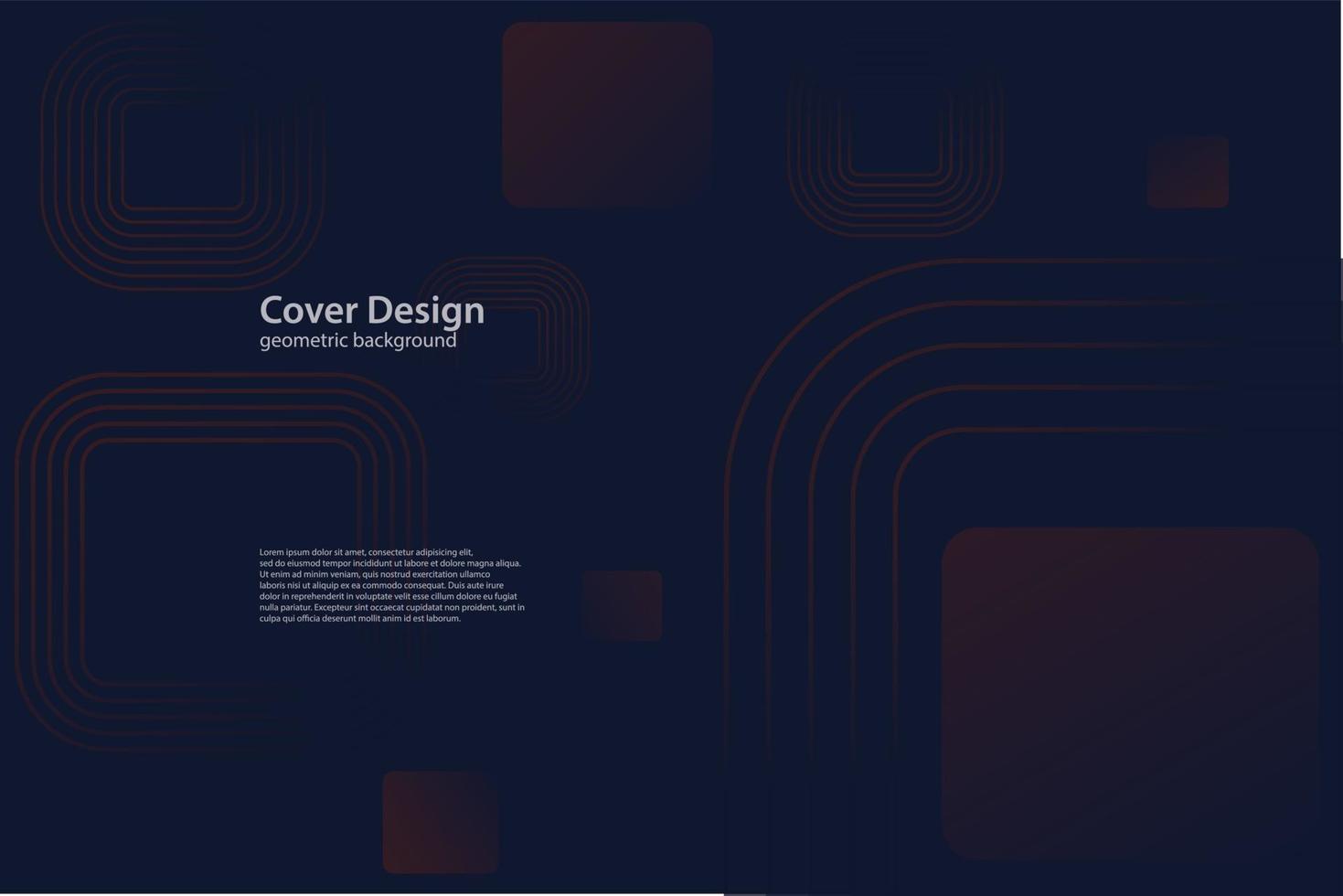 dark geometric background vector illustration