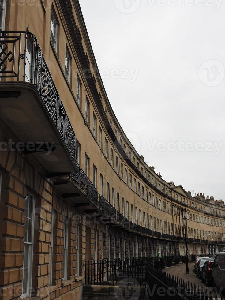 Norfolk Crescent row of terraced houses in Bath photo