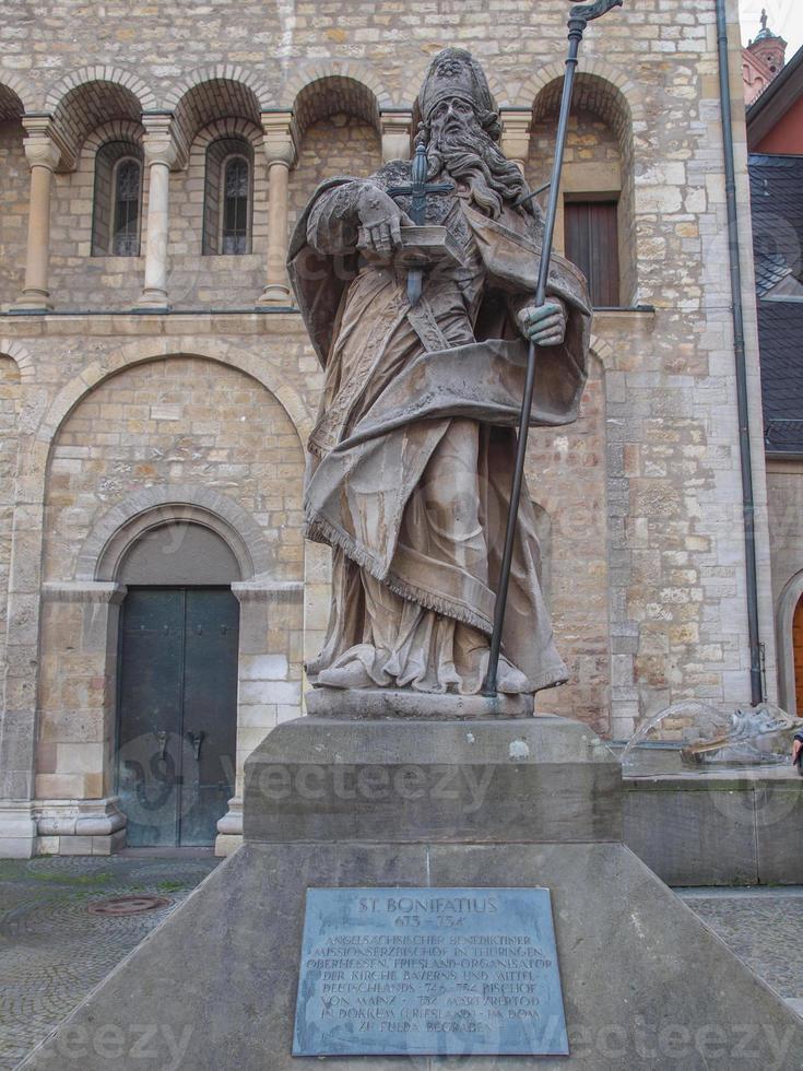 St Bonifatius monument in Mainz photo