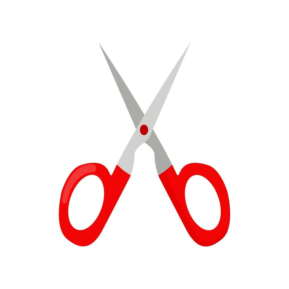 Manicure scissors icon.nail clippers. vector