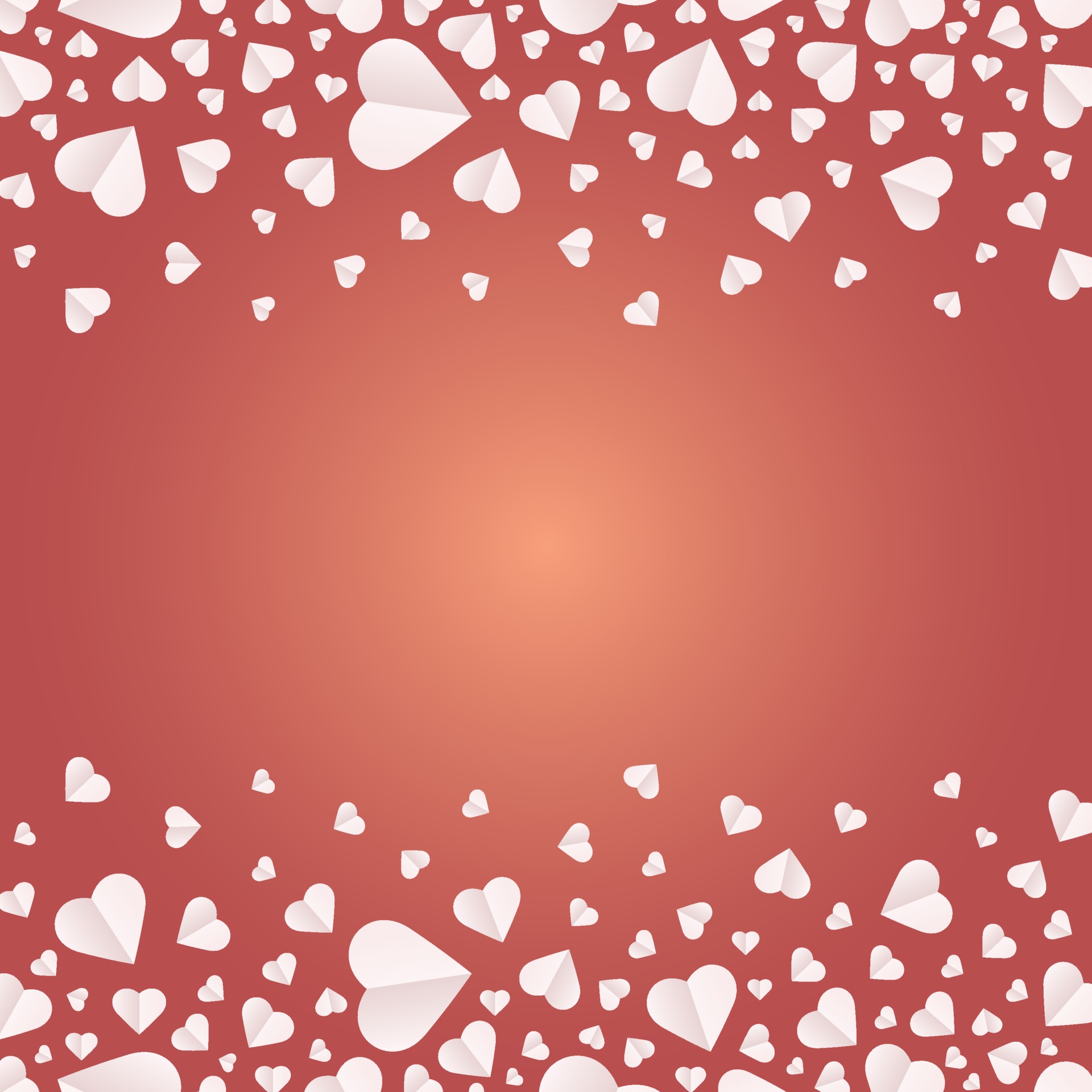 Pattern, background of hearts icon, Heart paper cut in valentine day
