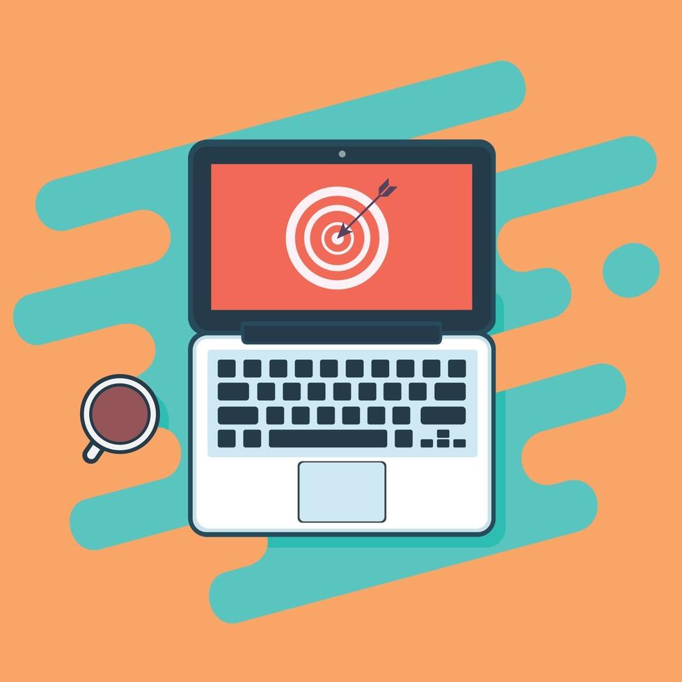 Targeted advertisement campaign promotional announcement vector