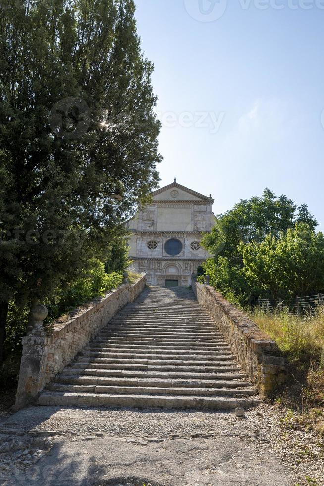 Steps to the Church of San Pietro photo