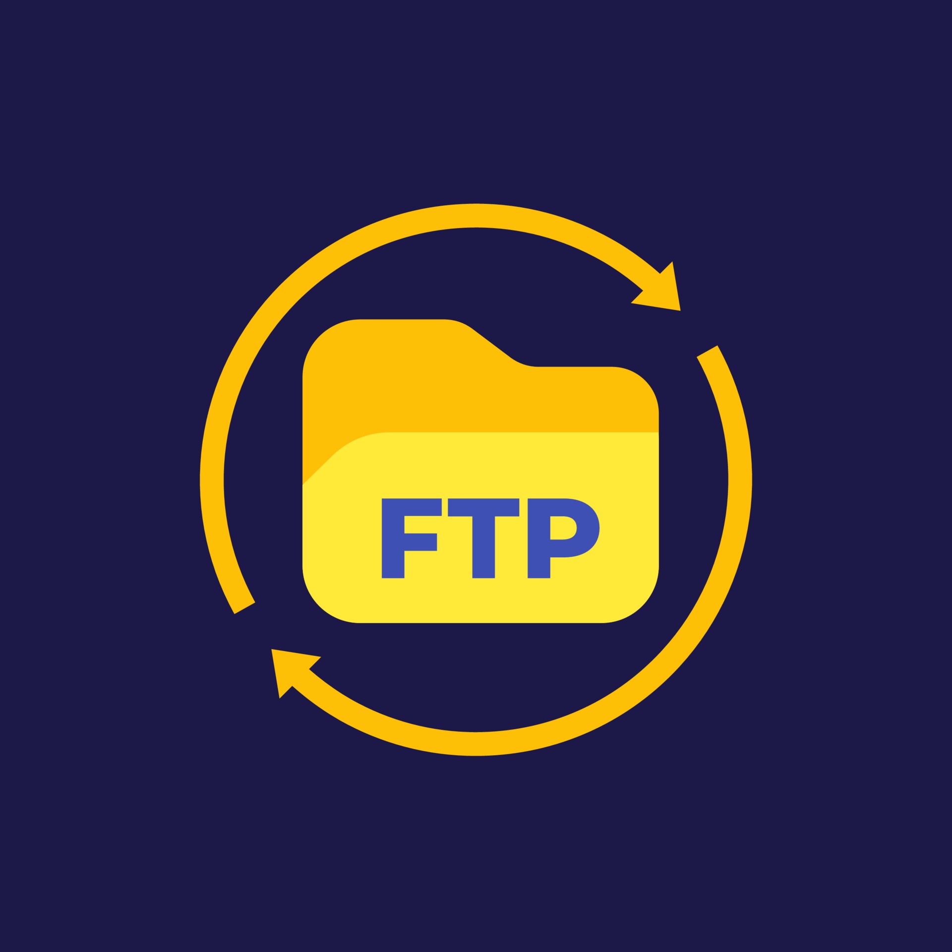 ftp icon, transfer to server vector 3223603 Vector Art at Vecteezy