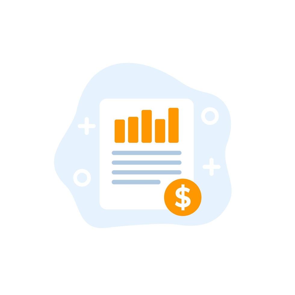 EPS, Earnings per share, vector icon