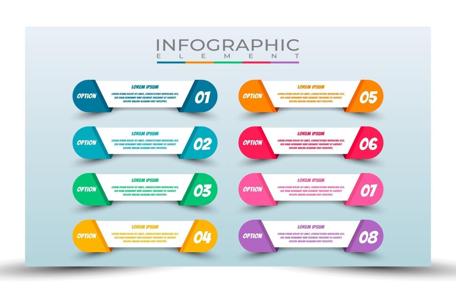 illustration vector design realistic process infographic template