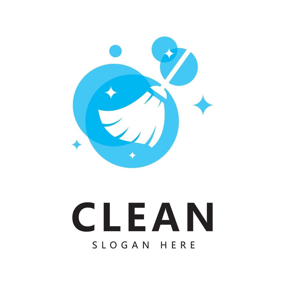 Clean and wash creative symbols company cleaning services vector