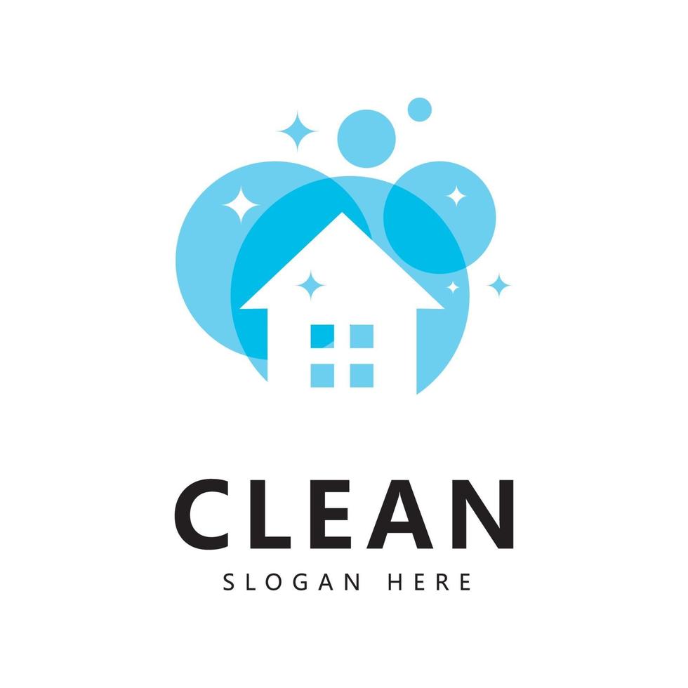 Clean and wash creative symbols company cleaning services vector