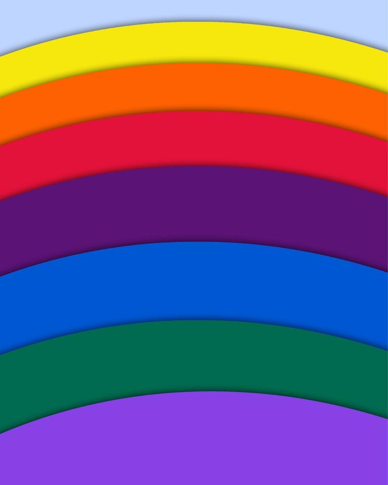 Colored Circles withe different shapes background illustration vector