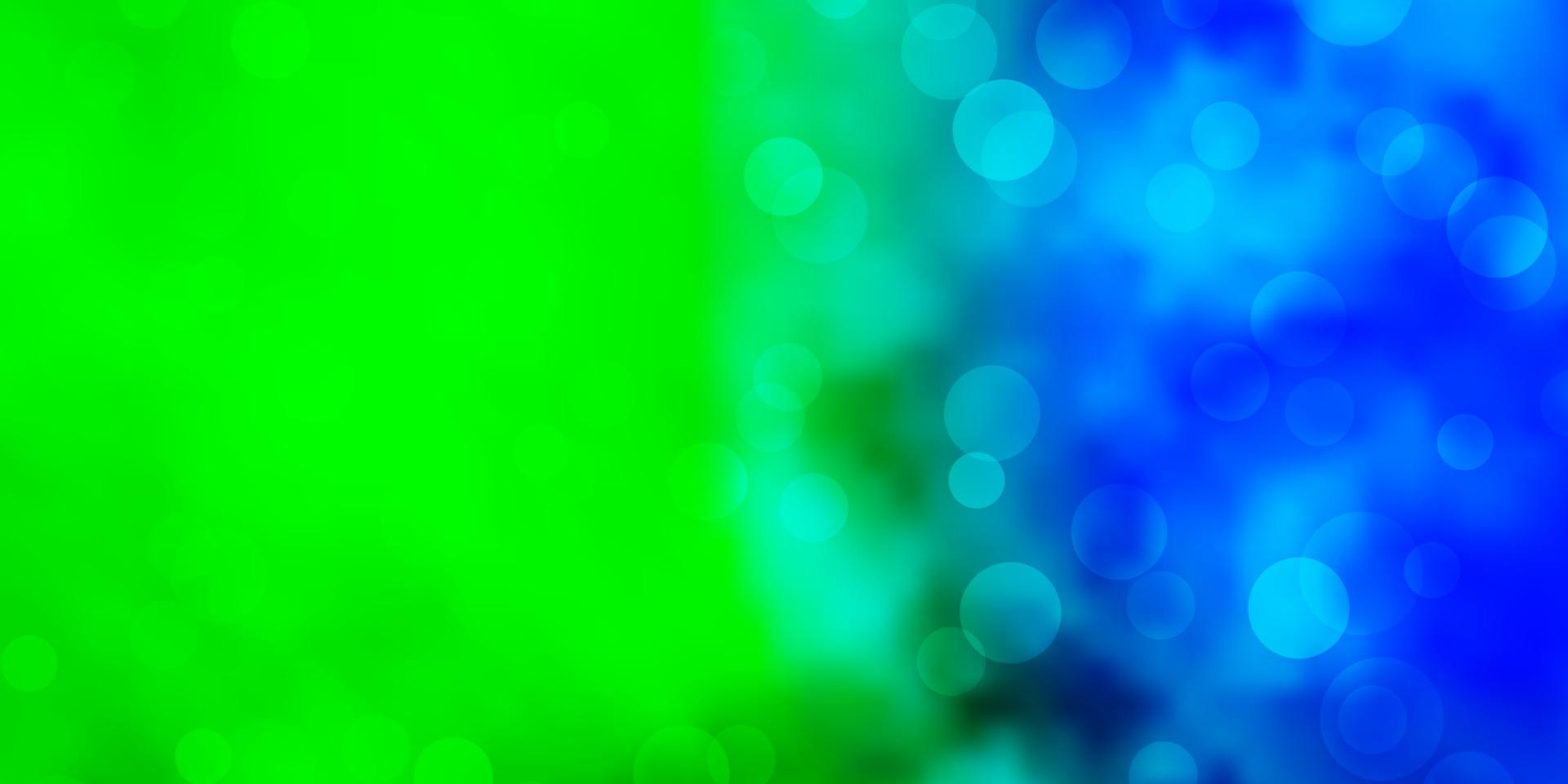 Dark Multicolor vector background with spots.