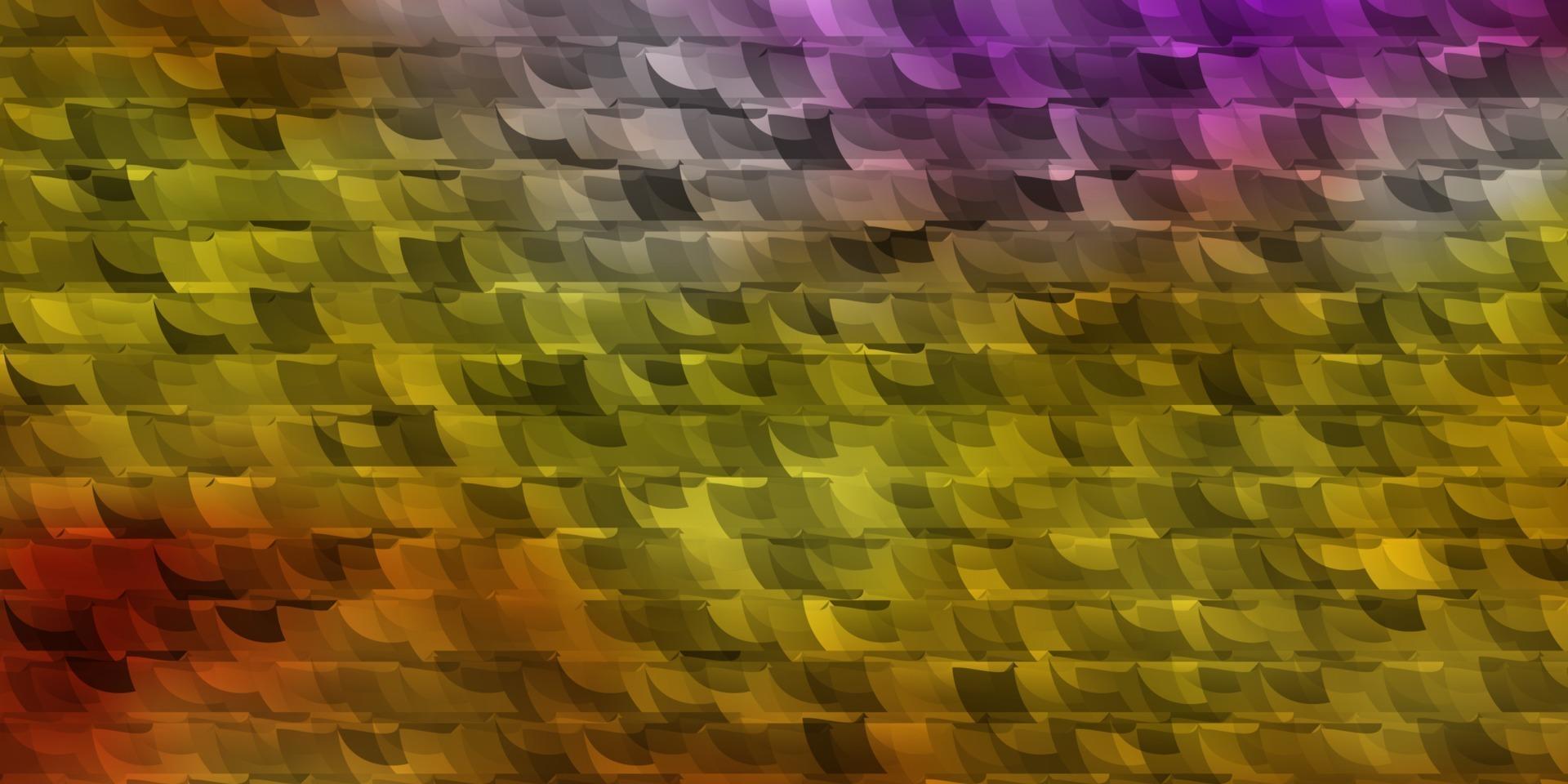 Light Multicolor vector background with triangles.