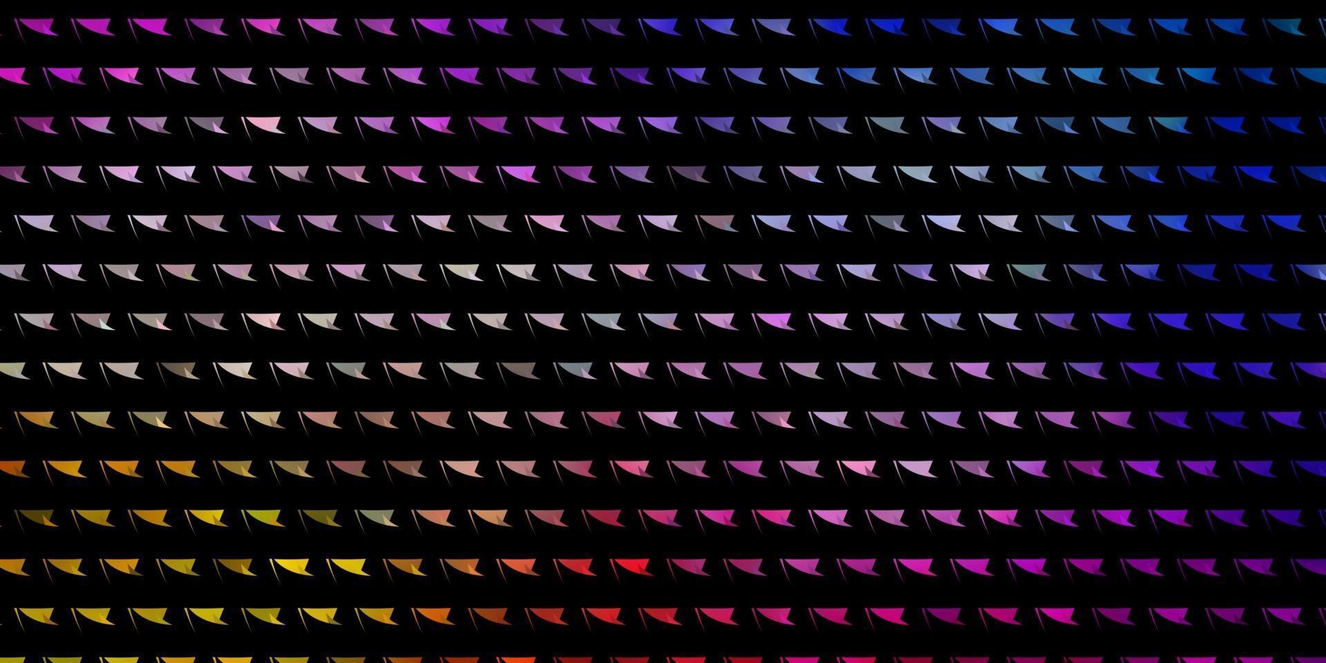 Light Pink, Blue vector pattern with polygonal style.
