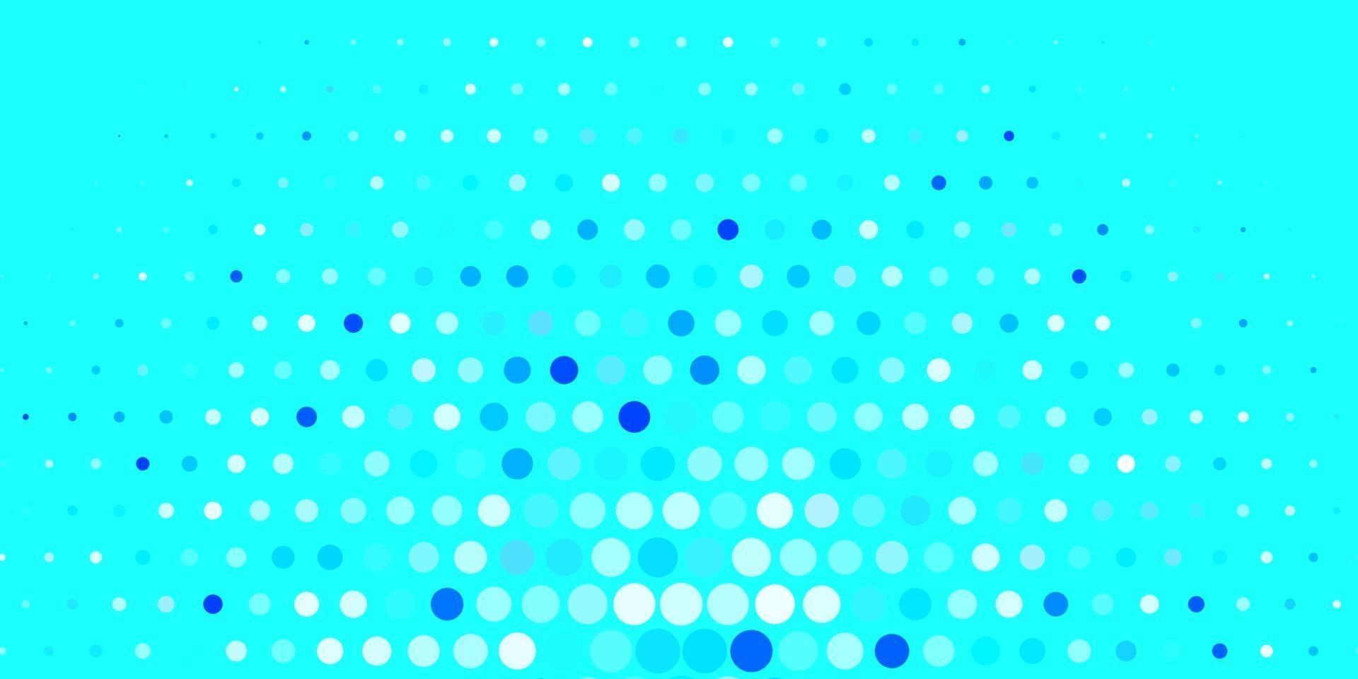 Dark BLUE vector background with spots.