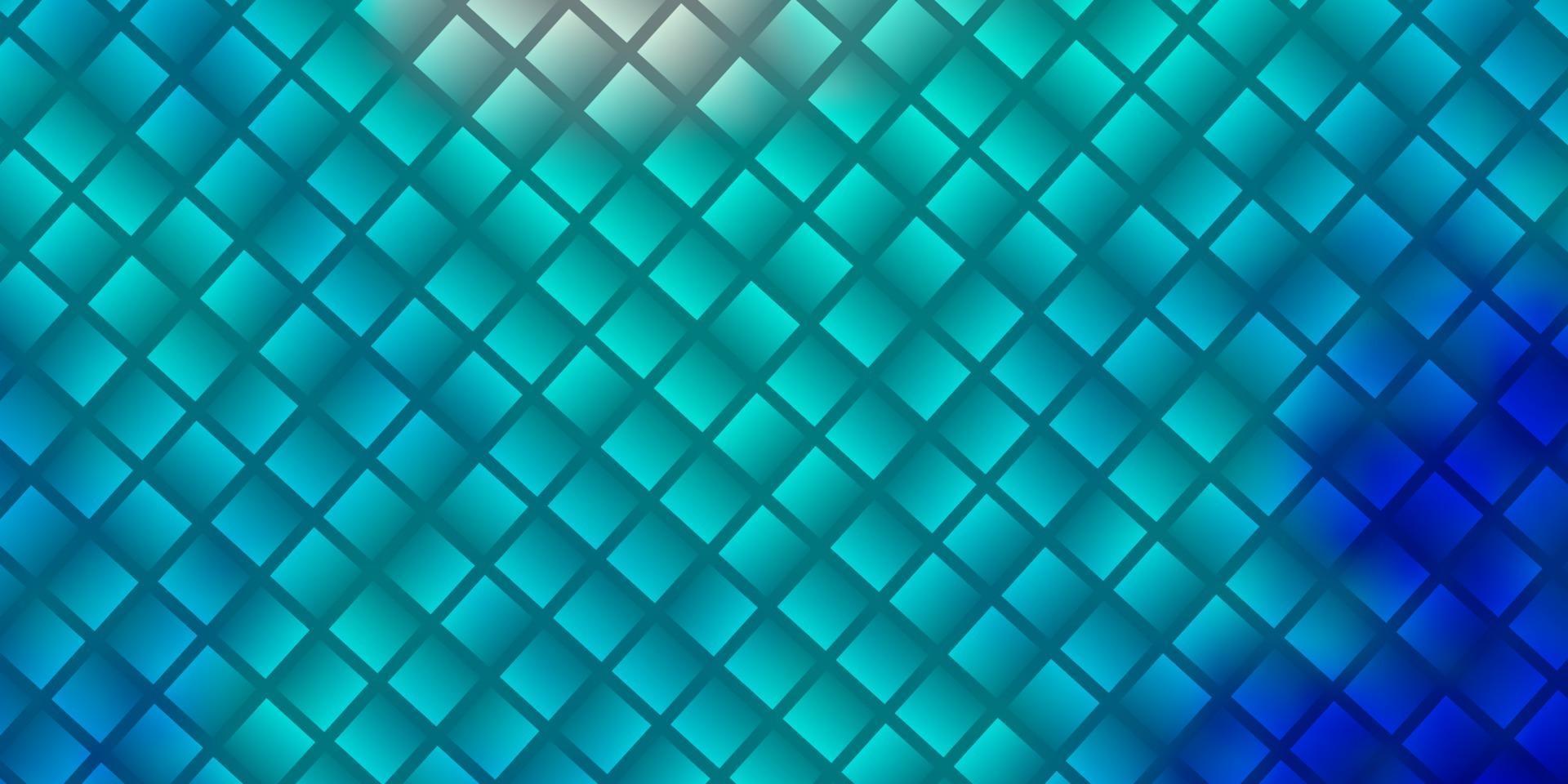 textura de vector azul claro en estilo rectangular.